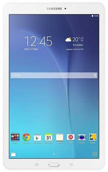 Tableta Samsung Galaxy Tab E T560 9.6" Wi-Fi alb + husa carte (noi-sigilate)