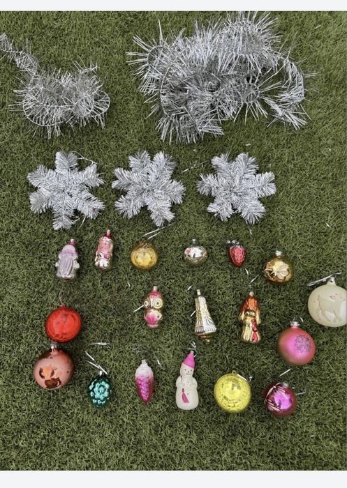 Елочные игрушки СССР, елка