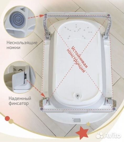 Ванночка для малышей новый