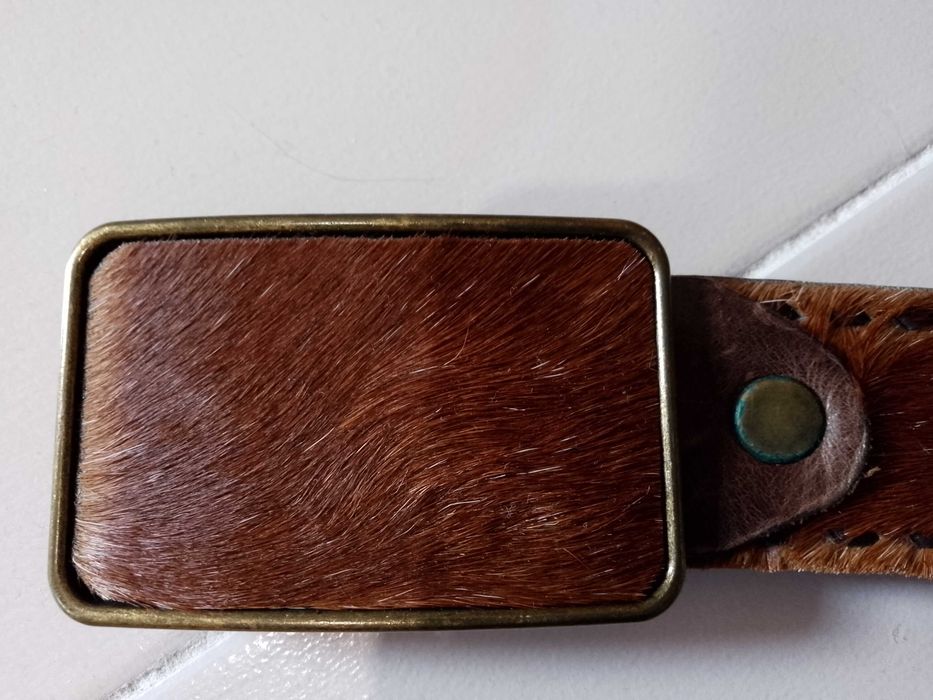 Дамски колан естествена кожа