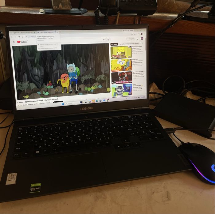 Игровой Lenovo Legion 5 GTX1660Ti/Ryzen 5-4600H/16GB/ SSD512GB/144Hz