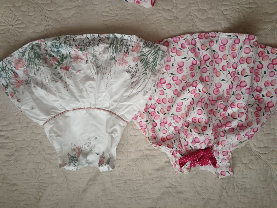 Роклички 3-6 месеца бебе рокля кръщене