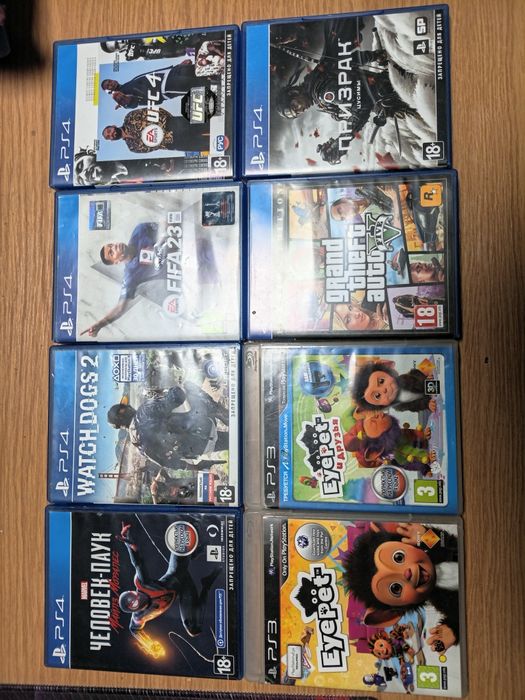 Игры PS4 + PS3 + Nintendo Switch