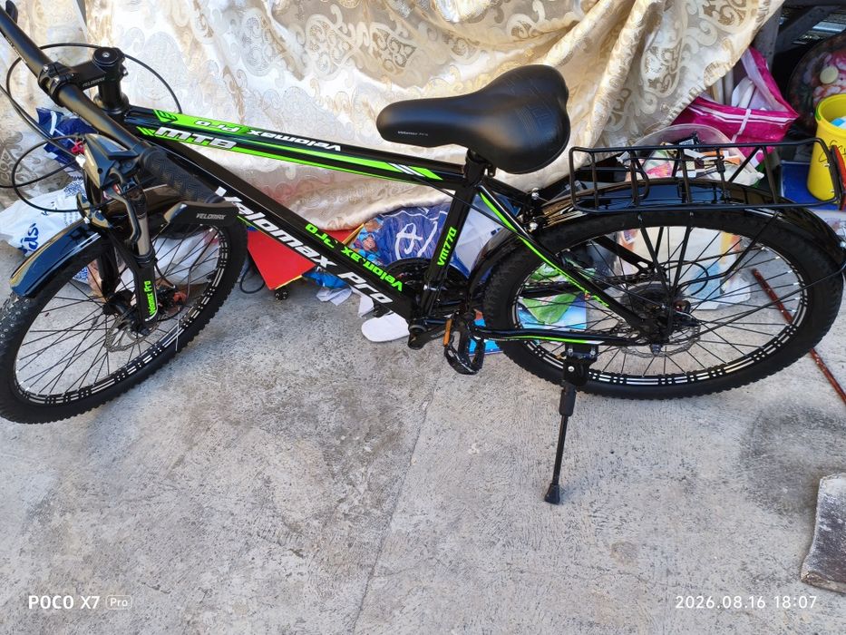 Velomax Pro MTB 24 Velosiped - Yangi! 2-3 kun minilgan, yangi holat
