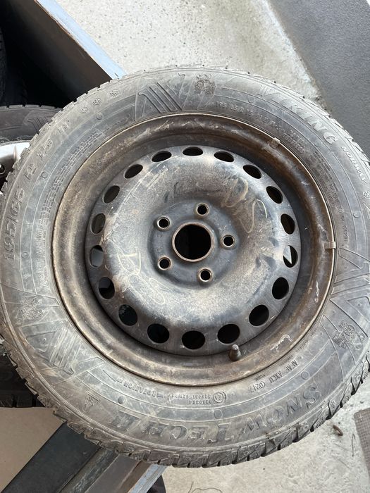 Vand jante tabla cu anvelope de iarna vw