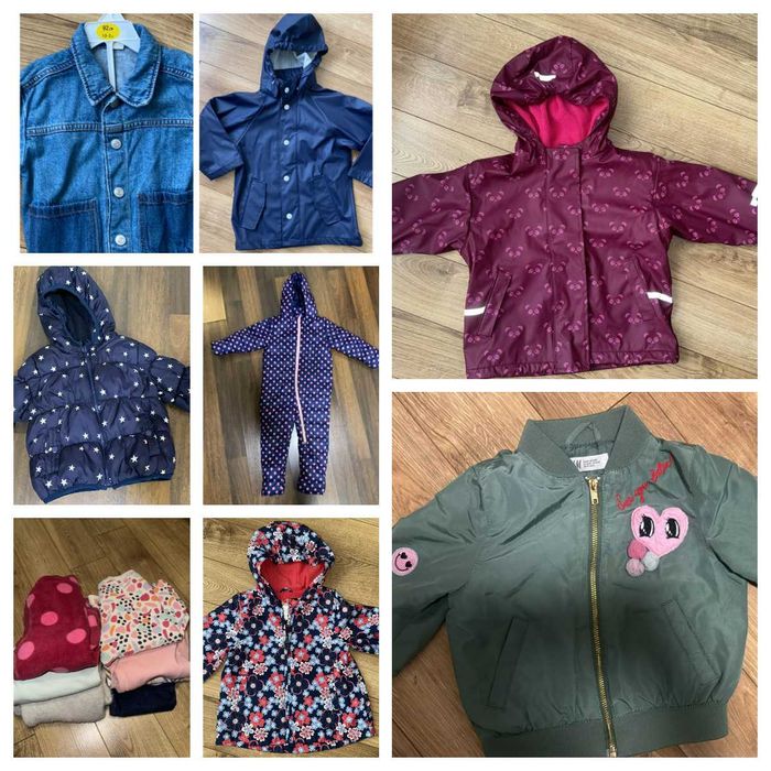 Дрехи за момиче, размери 80/ 86/ 92/ 98/ 104 Манго,Зара,Бенетон,ХМ,H&M