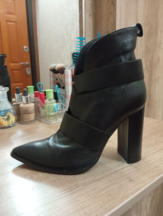 Сапоги кожаный ИТАЛИЯ