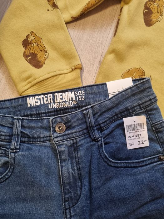 Сет дънки и блуза р-р 152