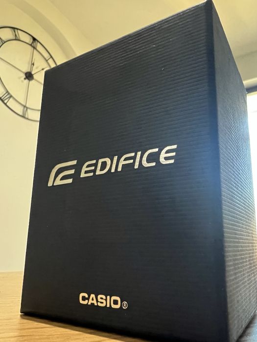 Casio edifice cronograf si data