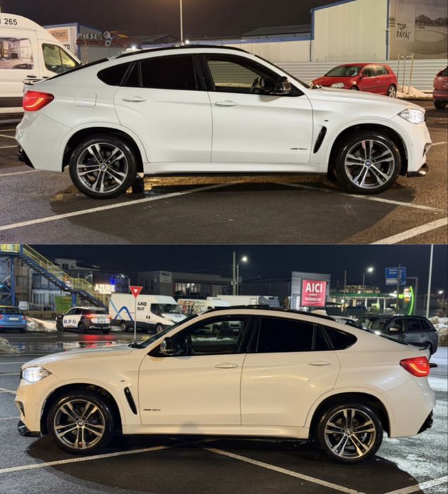 BMW X6 xDrive30d M Sport 2016, Alb Perlat, Full, Proprietar