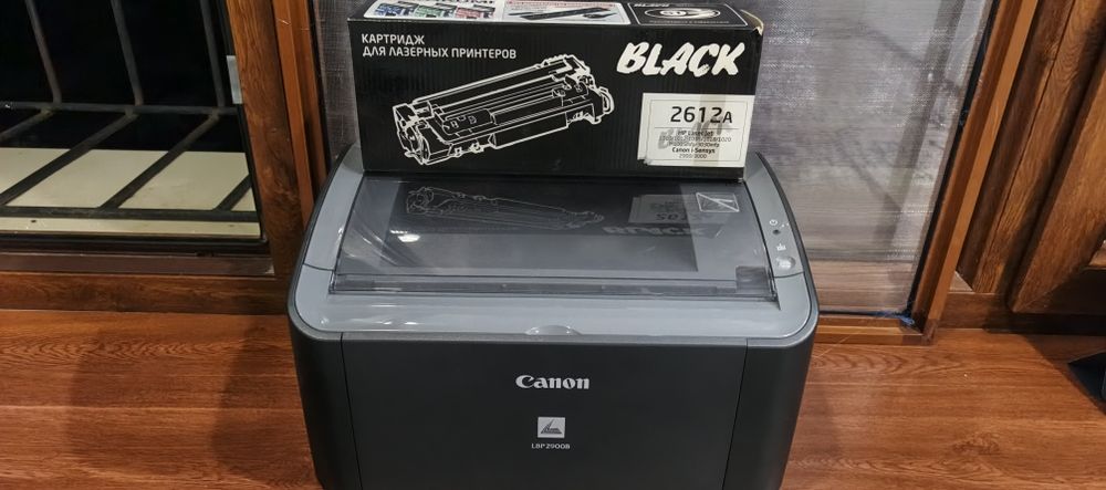 Canon LBP2900B ideal holatda + 1 ta qoʻshimcha kartrij qoʻshib berilad