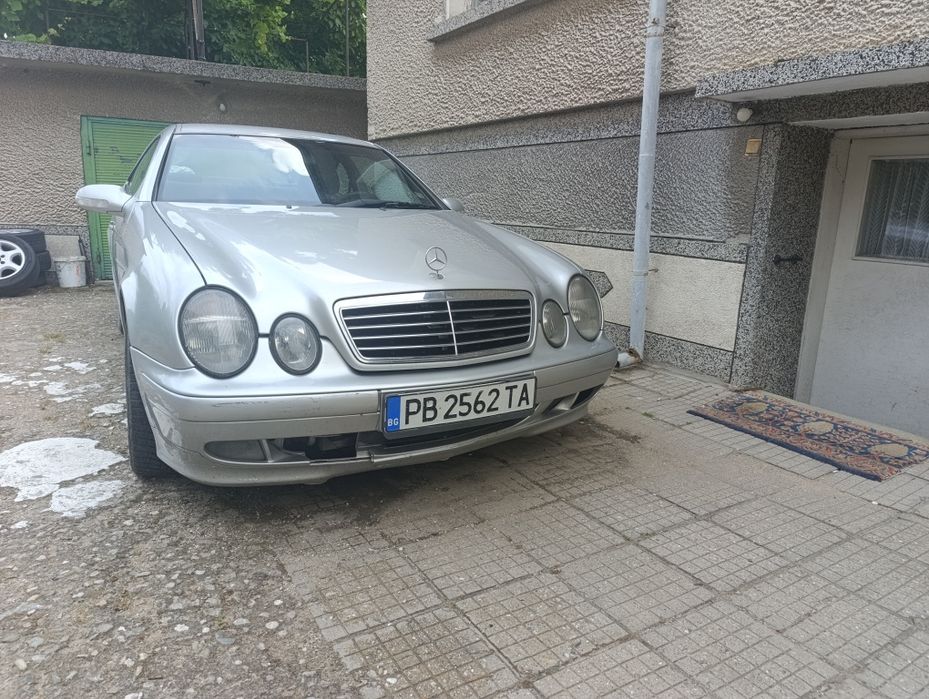 Mercedes CLK200 kompressor 2.0 163кс фейслифт/Газ/ Кожа/ръчка