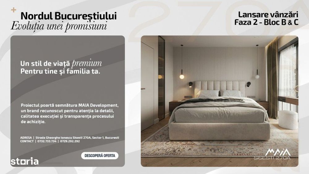 2 Camere | Finisaje Premium | Baneasa | Sector 1 | Bucuresti