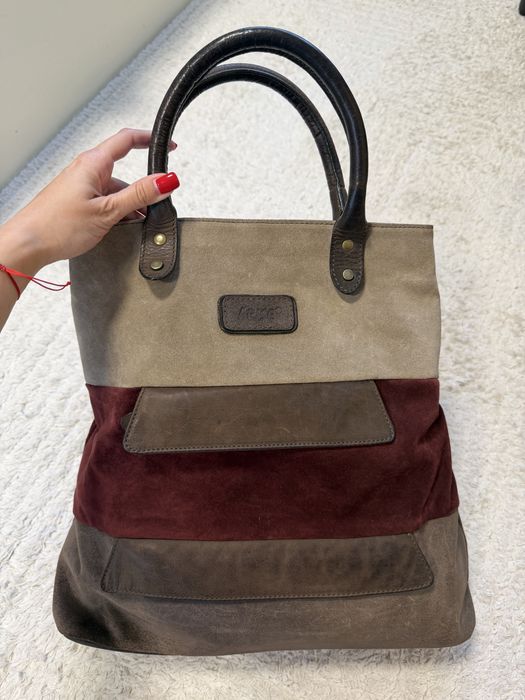 Чанта от естествен белур