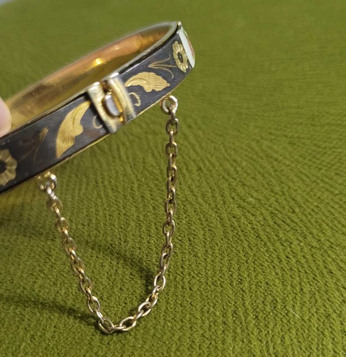 Brățară bangle Email, Toledo Damascene, Spania