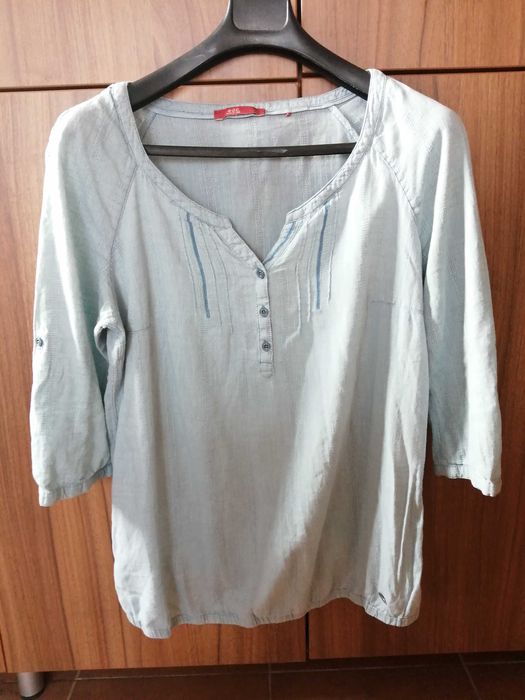 Bluza Esprit EDC bumbac maneci 3/4 masura XL material calitativ