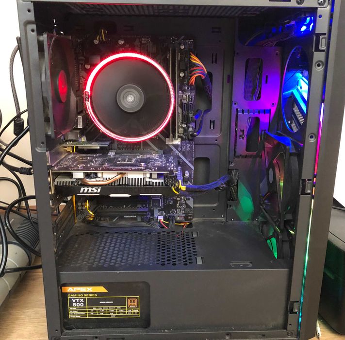 Продается ИГРОВОЙ ПК 1650 SUPER+I3 9100f