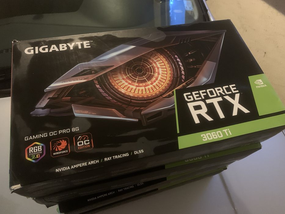 4x Gigabyte 3060Ti Gaming OC 8G (Samsung памет)