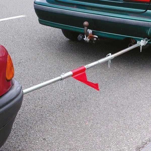 Твърда връзка за теглене 2 тона 2000 кг за леки коли, бусове, каравани