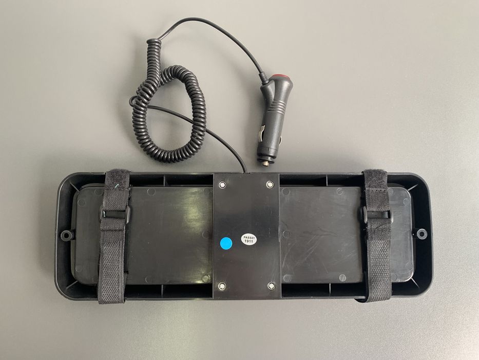 Stroboscop auto LED parasolar politie rosu albastru