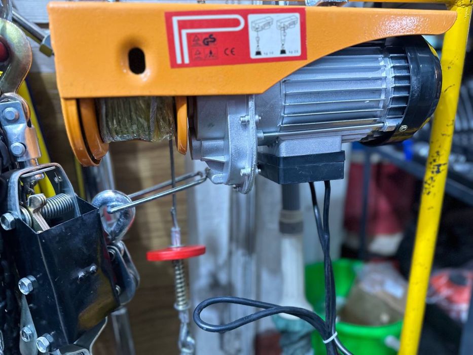 Elektr telfer lebyotka  / Электрическая лебедка