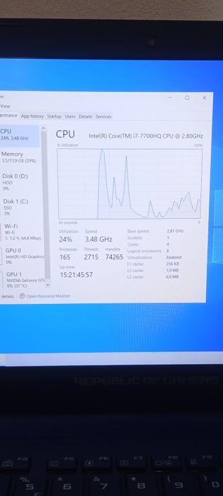 Laptop asus gaming