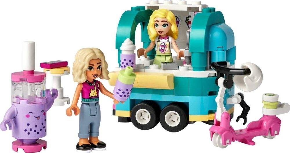 LEGO  Friends - Magazin ambulant de ceai cu tapioca 41733, 109 piese