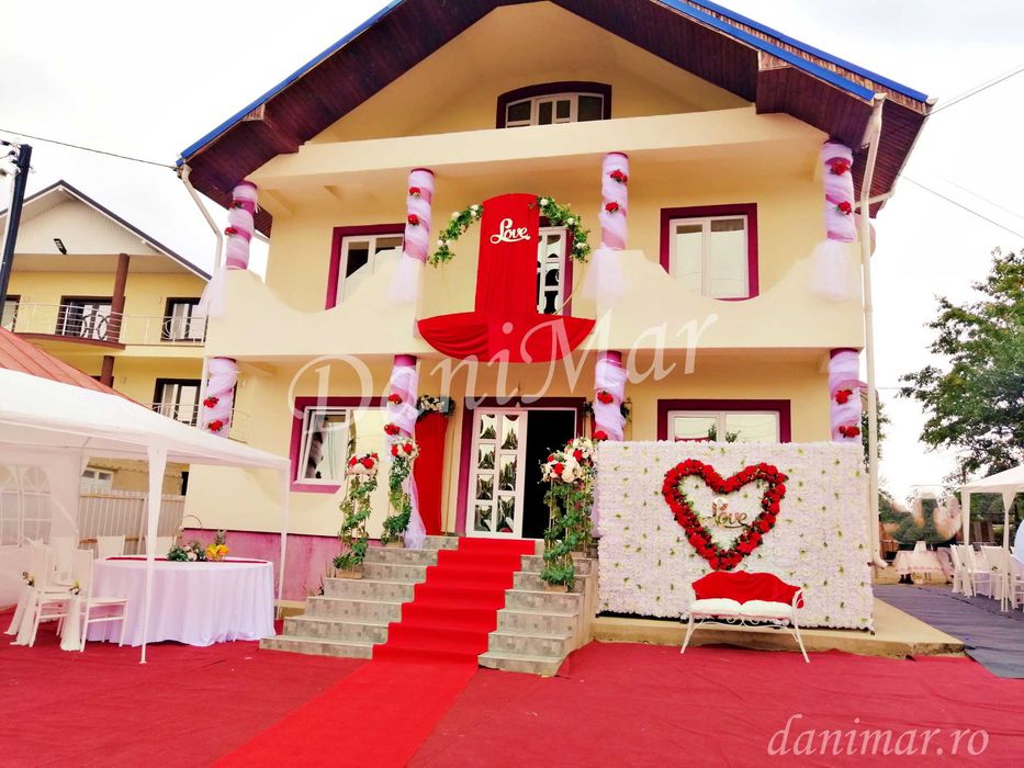 Decor nuntă biserică | decor acasă mireasă | decor cununie civilă