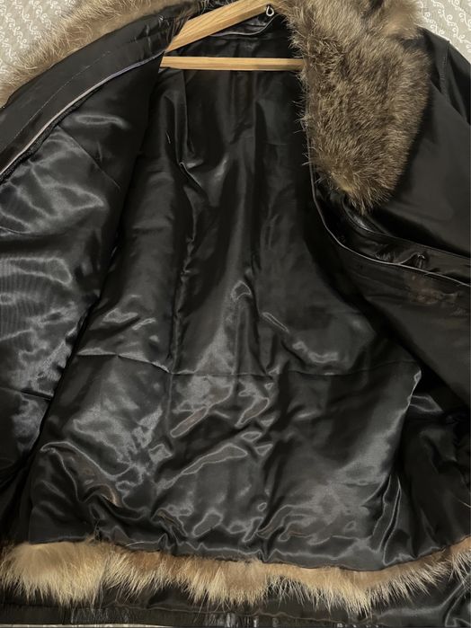 Дубленка 2 в 1 трансформер