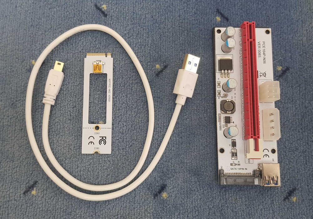 Adaptor M.2 la PCle Riser Card