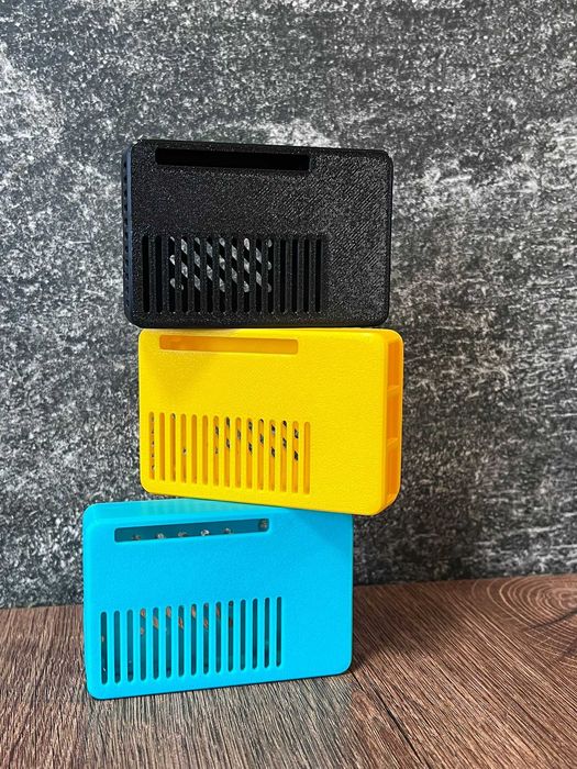 Кутия за raspberry pi 5 - 3бр. различни цветове комплект