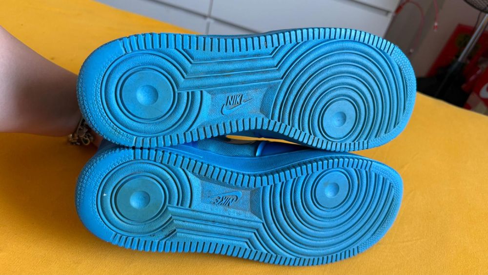 Nike Airforce 1 blue hyperfuse 45