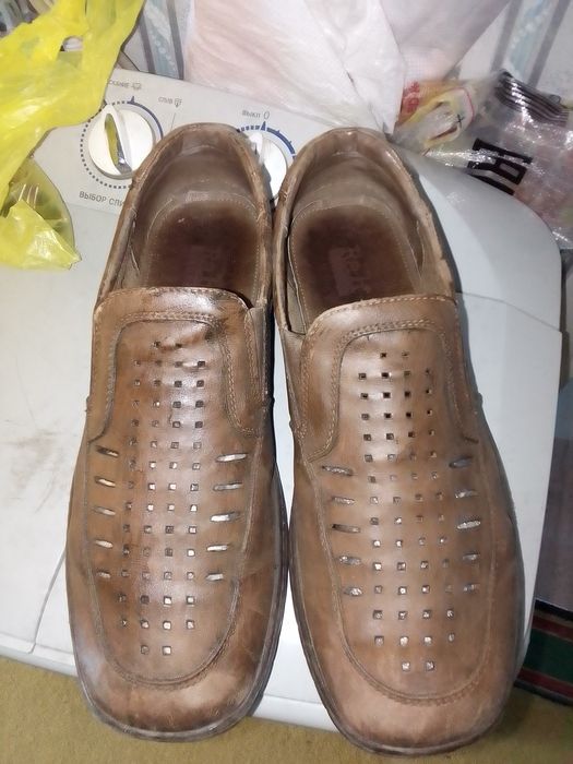 Ботинки рабочие б.уТуфли кожаные Ральф