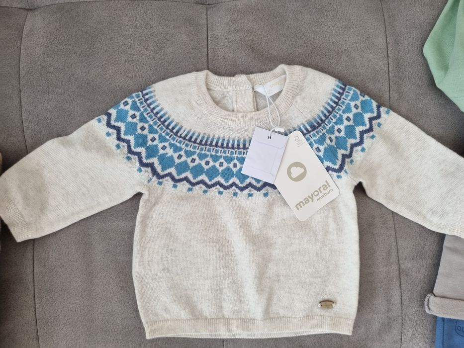 ***НОВО*** Бебешки Пуловер MAYORAL 4-6 м 70 см