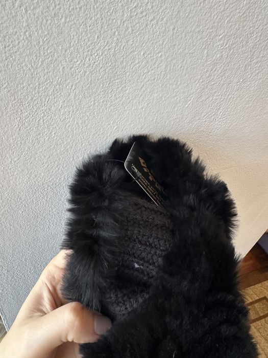 Caciula blana naturala chinchilla