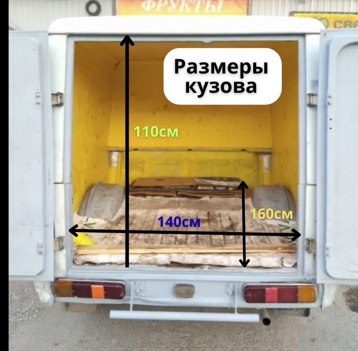 Малогабаритные грузоперевозки до 500 кг.