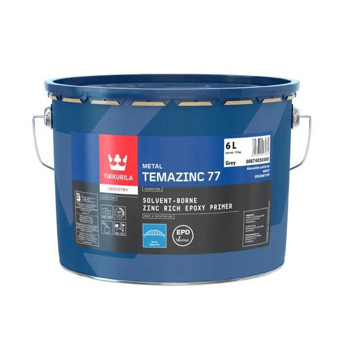 TIKKURILA  Temazinc 77   Антикоррозийная краска