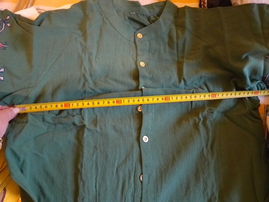 Дамска блуза лен с бродерия М/L 15 лв