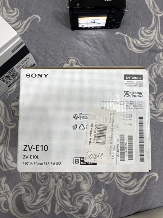 Sony Zv-e10 вместе с Sigma 18-50