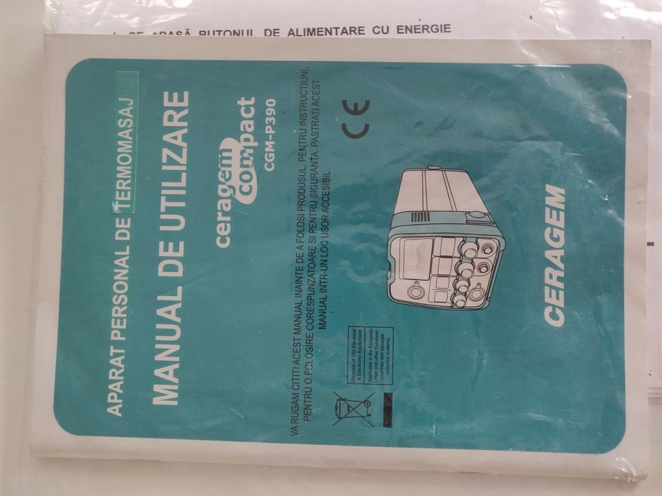 Aparat termomasaj Ceragem P-390 (crypto friendly)