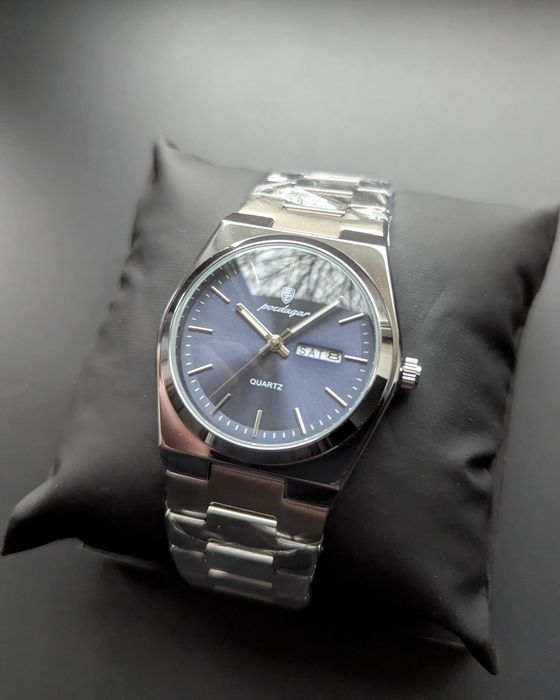Ceas Poedagar Barbati Albastru Quartz