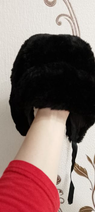 Меховая шапка детская