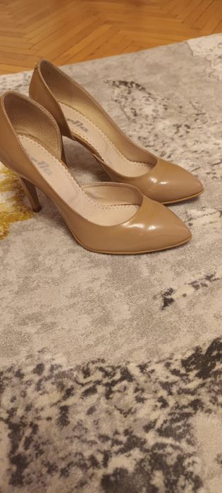 Pantofi dama piele lacuita