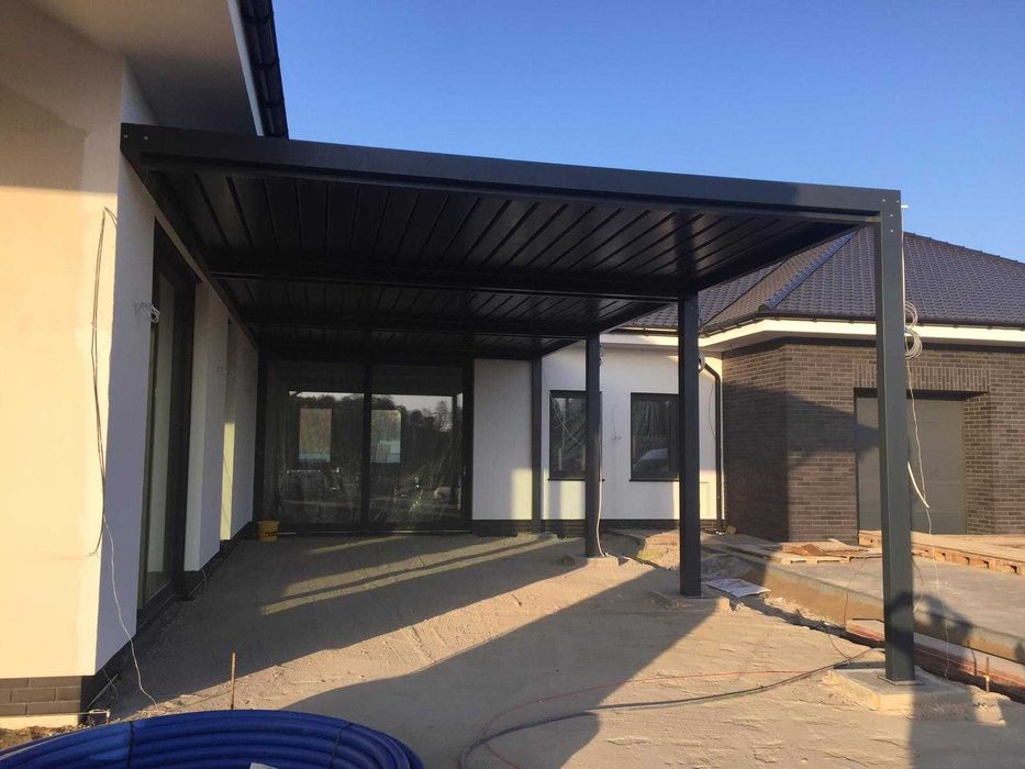 Pergola BIOCLIMATICA retractabila all season terase winter-garden RO