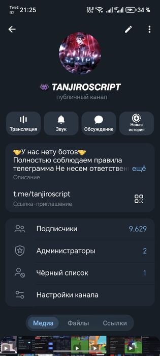 Продаётся крупные телеграм каналы