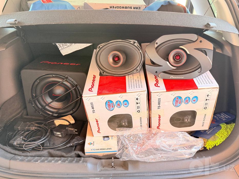 pioneer Botex qovun  kalonka 2ta yangi universal kuchli avto kalonka