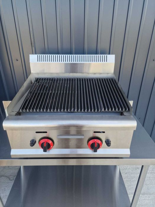 Gratar Roca Vulcanica ,Grill roca vulcanica gaz GPL NOU cu factura