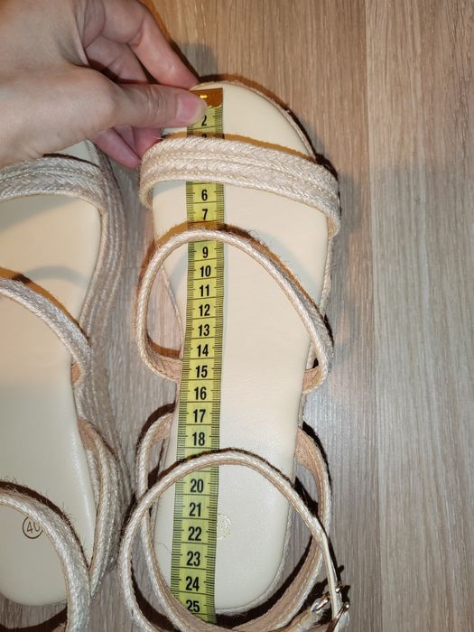Sandale noi bej pentru marimea 38~39
