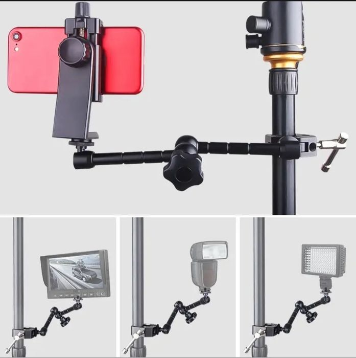Шарнирный кронштейн для action камер magic arm smallrig