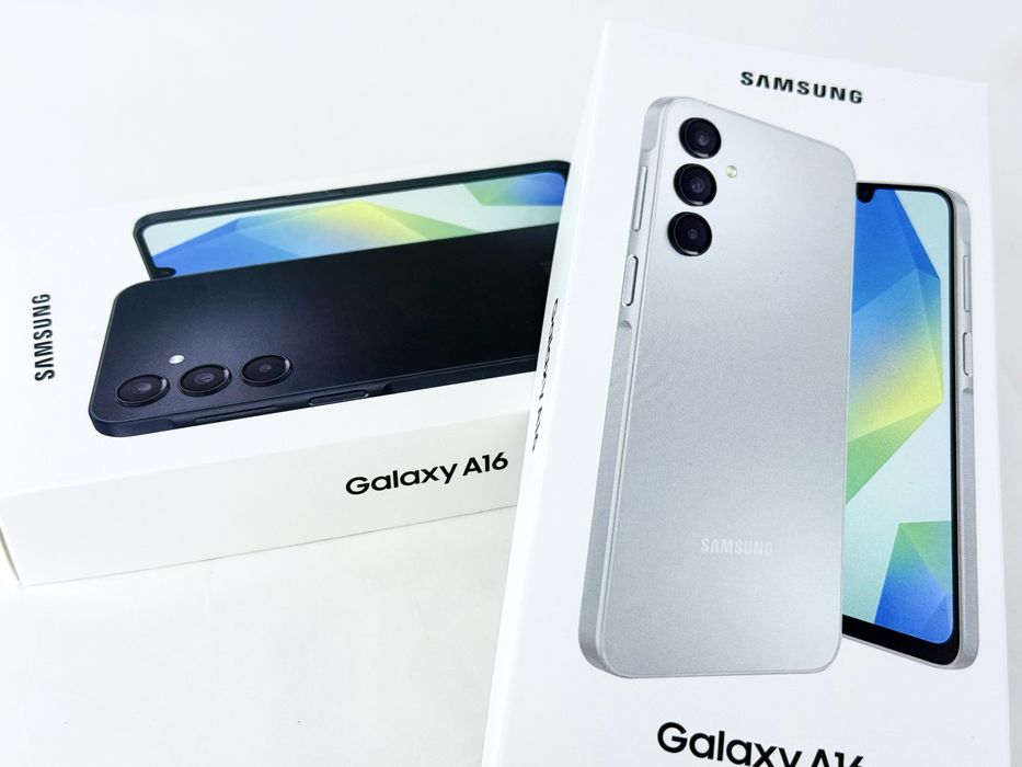 ПРОМО! Samsung Galaxy A16 128GB 4RAM Black / Grey 2г. Гаранция!